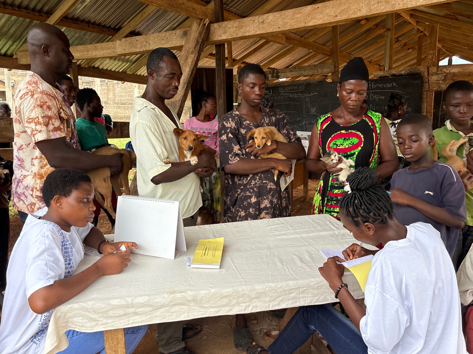 Eleutheros programme for dogs, families and communities in Ghana